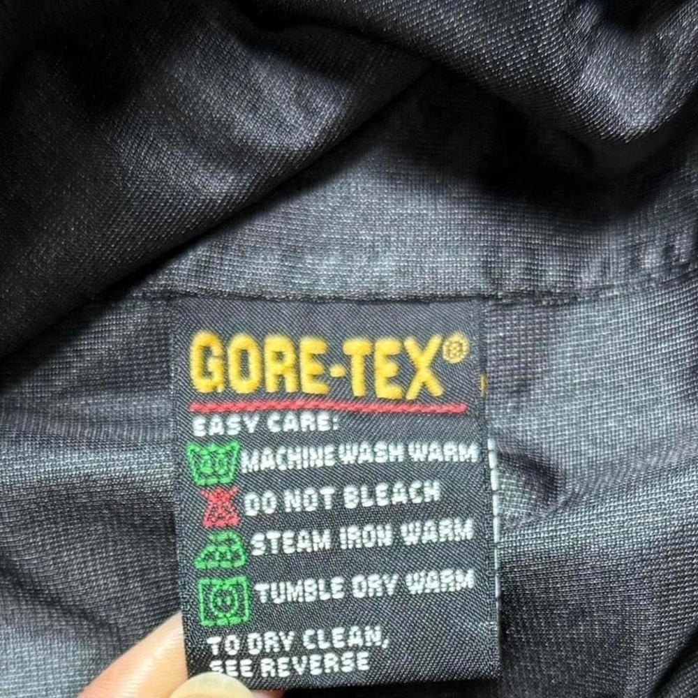 Tourney Gore-Tex Golf‎ Jacket Mens Large Blue Waterproof Windbreaker Plaid Lined - Picture 8 of 8